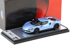 1:43 BBR Ferrari 296 GTB Azzurro California Blue Matt - Limited 20 Pcs.
