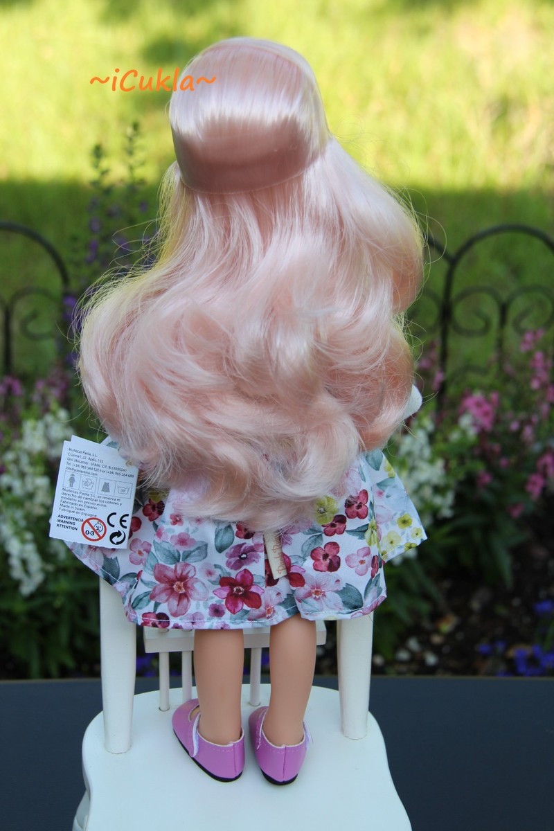 Paola Reina 04468 Bambola Rosa-Multicolore 32 Cm: Morbida, Naturale, Qualità Premium, Collezione Casa - 2