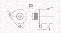 Magneti Marelli 063731741010 Generator FüR CitroËN, Peugeot