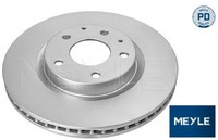 2X Bremsscheibe Meyle 35-835210048/PD 2 Bremsscheiben FüR Mazda