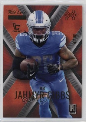 2023 MATTE Rookie Special Edition Chase Red - Orange X 4/100 Jahmyr Gibbs RC 2s2