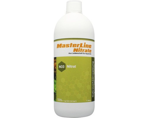 AquariumpflanzendüNger Masterline Nitrat 1000 Ml NitratdüNger Mit ZusäTzlichem K-image