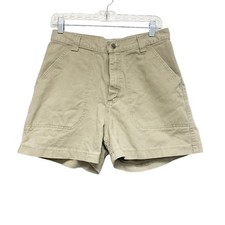 Vintage Lee Womens Size M Tan Casual Shorts