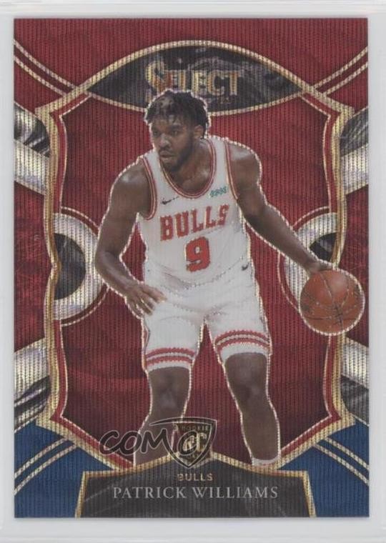 2020-21 Panini Select Concourse Tri-Color Prizm Patrick Williams #64 10c0