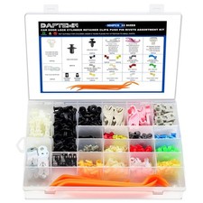 300PCS Door Lock Rod Clips Assortment  Kit, Door Lock Cylinder Retainer Clips,