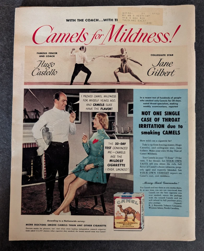 Look Magazine June 7, 1949 Humphrey Bogart Lauren Bacall Jack Dempsey Joe Louis - Image 2 of 4