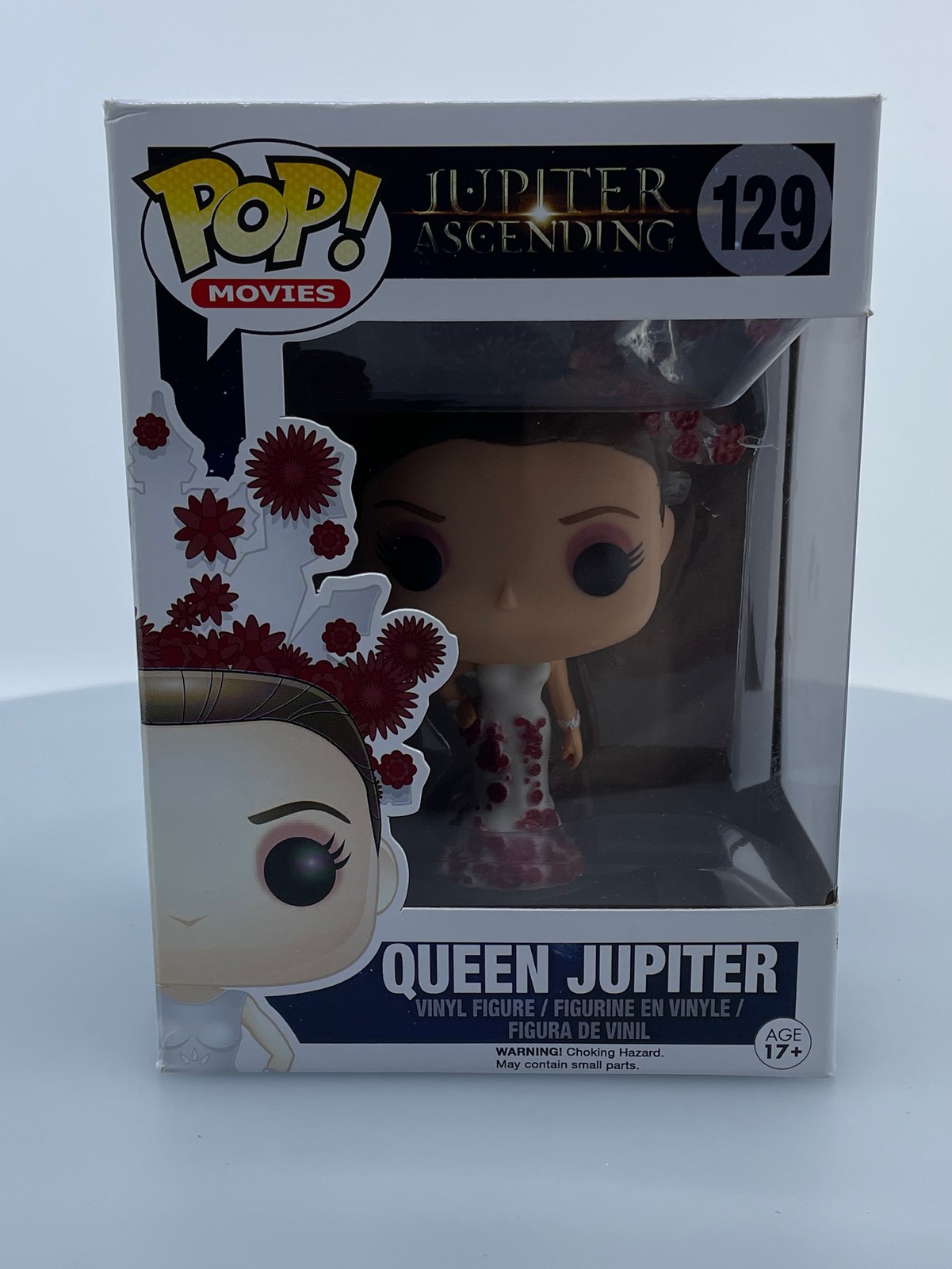 Funko Pop! Movies Jupiter Ascending Queen Jupiter #129 Vinyl Figure Damaged Box