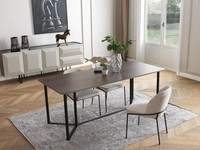 Esszimmer Essecke Essgruppe Esstisch Set 7Tlg Holz Braun StüHle Modern