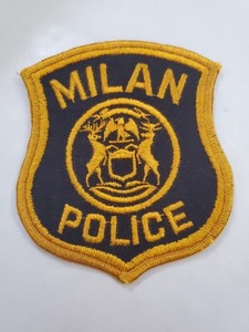 Obsolete Milan Police Department in Milan, Michigan
