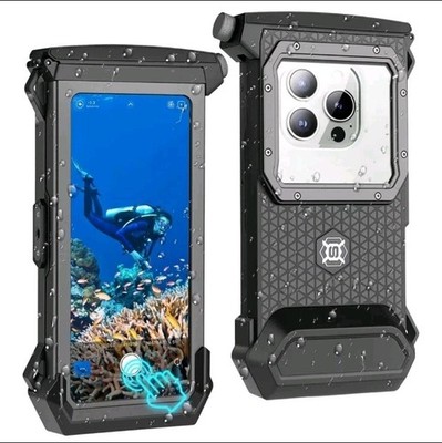 Professional 100FT/30M Underwater Waterproof Diving Snorkeling Phone Case IPX8