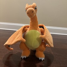 Official 2022 Nintendo Pokemon Charizard 15 Plush Toy SMOKE/PET FREE HOUSE