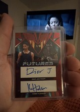2024 Leaf Futures - Double Down Dior Johnson, Kobe Hudson #DD-10 Red /10 (AU,...