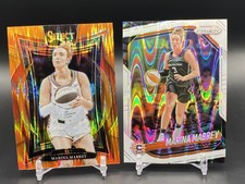 2025 Select #71 Marina Mabrey Concourse Orange Flash Prizm & Prizm White Seismic