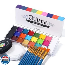 UCANBE Athena Face Body Paint Oil Palette + Translucent Setting P