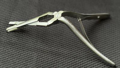 Jansen-Middleton Septum Forceps, 19cm, Thru-Cutting Double Action, 6x18mm