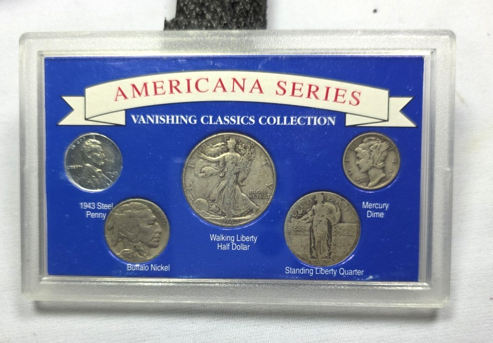 AMERICANA SERIES VANISHING CLASSICS COLLECTION .90 SILVER COINs