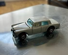 Hot Wheels Redline ROLLS-ROYCE SILVER SHADOW Hong Kong 1969 White Interior Exc