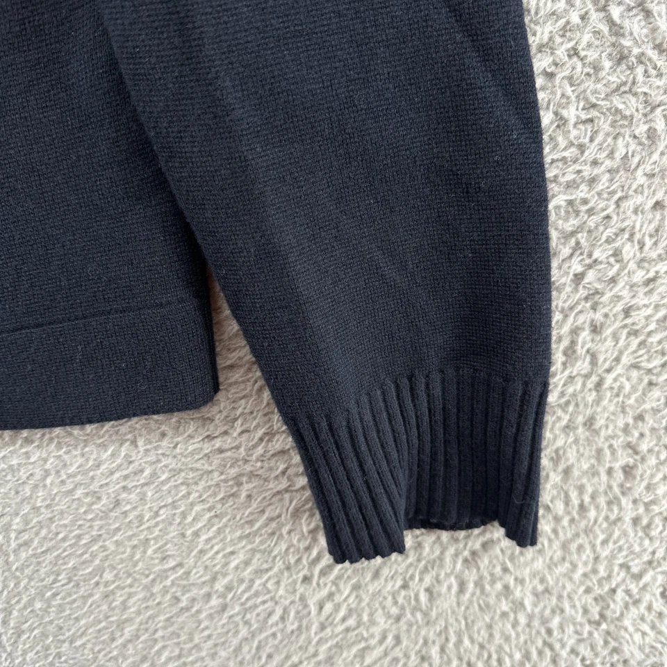 Abercrombie and Fitch Cardigan Mens XL Blue Y2K Preppy Button Up Knit Sweater - Image 4 of 4