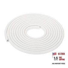 16.4 Feet Rubber Edge Trim with Metal Clips, U Channel Edge Guard Protector