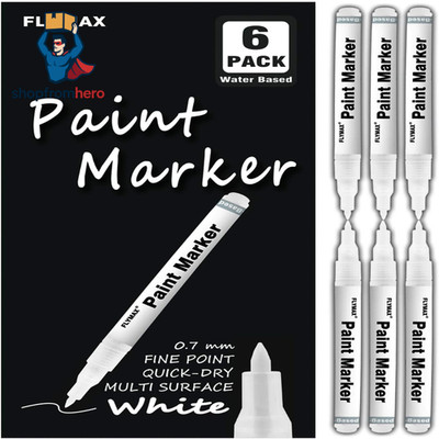 Acrylstifte wasserfest 0,7 mm extrafein Marker für Holz Glas Stein Stoff Deko