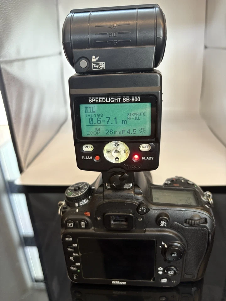 [NEAR MINT in CASE] Nikon SB-800 Speedlight Flash SLR Camera TTL FROM JAPAN - Image 3 of 4
