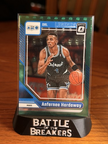 2024-25 Panini Donruss Optic Anfernee Hardaway #242 Legends Green FOTL Prizm /14