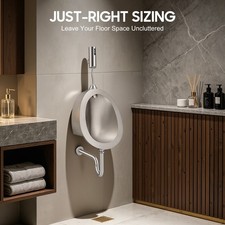 Stainless Steel Automatic Sensing Urinal Sensor Urinals for Male Toilet
