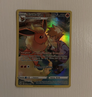 Pokémon TCG Flamara TG07/TG30 Trainer-Galerie Rare Holo Deutsch 2022
