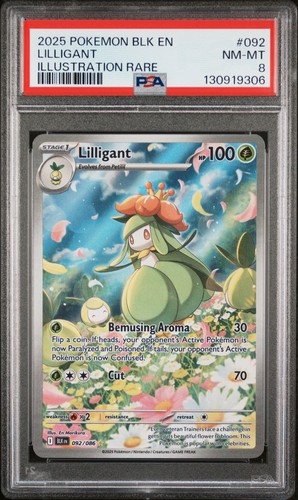 Lilligant graded PSA 8 for sale on eBay