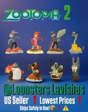 McDonald's Disney Zootopia 2 Happy Meal Toy Sets Or Singles 2025 Brand New US 🦊