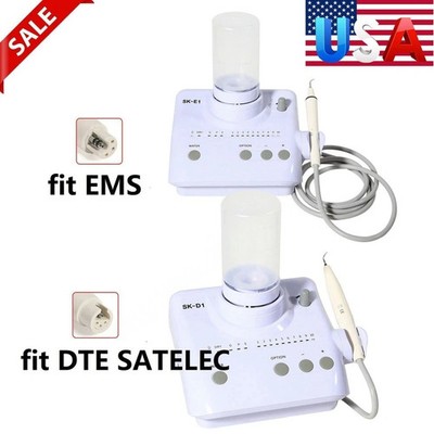 Portable Dental Ultrasonic Piezo Scaler 2 Bottles fit SKYSEA EMS / DTE SATELEC