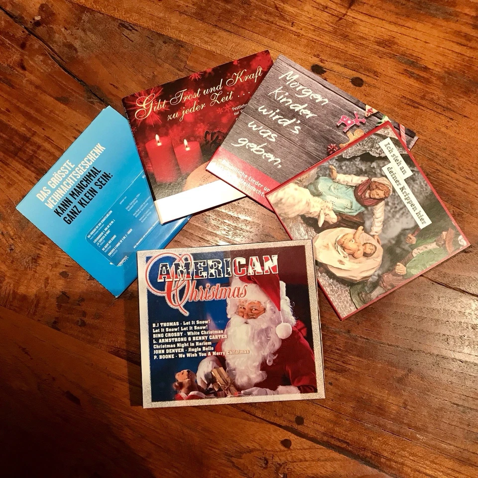 AMERICAN CHRISTMAS .  Doppel CD . Amerikanische Weihnachtslieder und 4 CDs Bonus