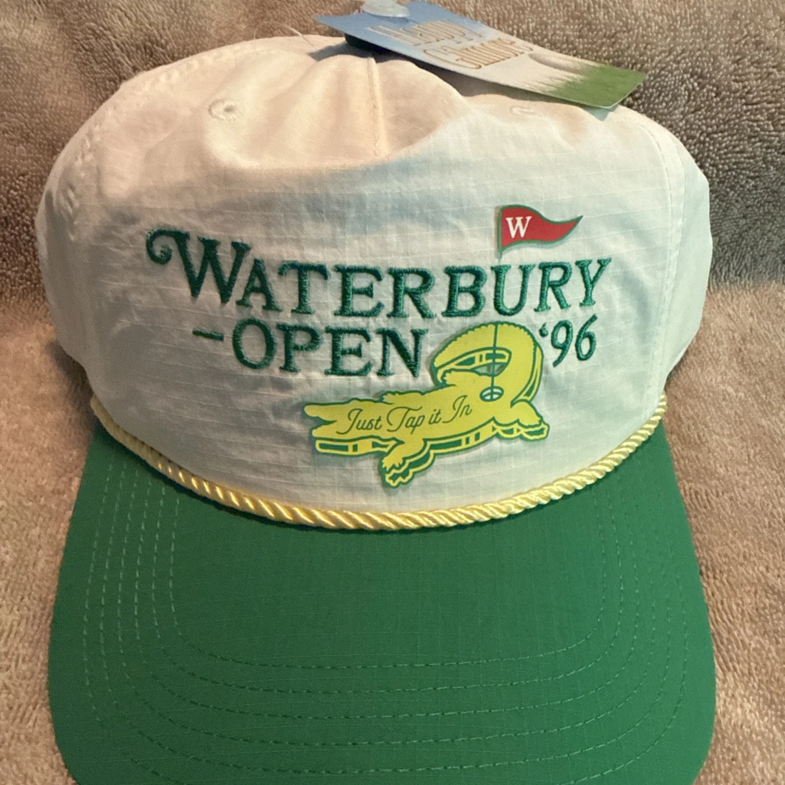 Official Happy Gilmore Waterbury Open ‘96 Golf Hat SnapBack Adjustable NWT