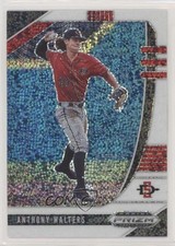 2020 Panini Prizm Draft Picks White Sparkle Prizm Anthony Walters #PDP91 0q3