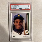 1989 Upper Deck - Star Rookie Ken Griffey Jr #1 (RC) PSA 7 Seattle Mariners HOF