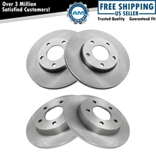Front & Rear Brake Rotors Set For 2004-2013 Mazda 3