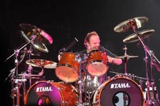 Lars ULRICH and METALLICA Drummer Lars Ulrich performing on stage Old Photo 1
