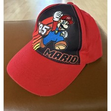 Nintendo Boys Licensed Baseball Cap 85 Super Mario Kids Youth Hat Adjustable