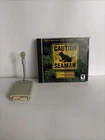 Caution Seaman with W/ Microphone (Sega Dreamcast, 2000) rare ICONIC