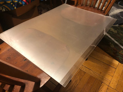 Lenticular Lens Sheets 32LPI 3D/Animation Effects 25''X32'' PETG Polymer