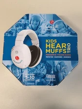 Lucid Audio Hear Better Kids Hear Muffs Trio Protection Earphones 5-10 Years Old