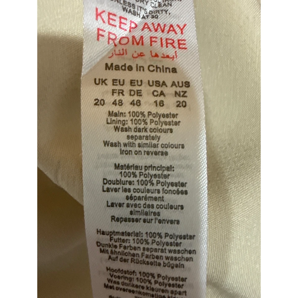 Boohoo Beige Sleeveless Strapless Zipper Cami Bandeau Corset Crop Tank Top 16 - Image 4 of 4