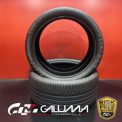 Set of 2 Tires Continental PremiumContact 6 315/30R22 315/30/22 No Patch #88526