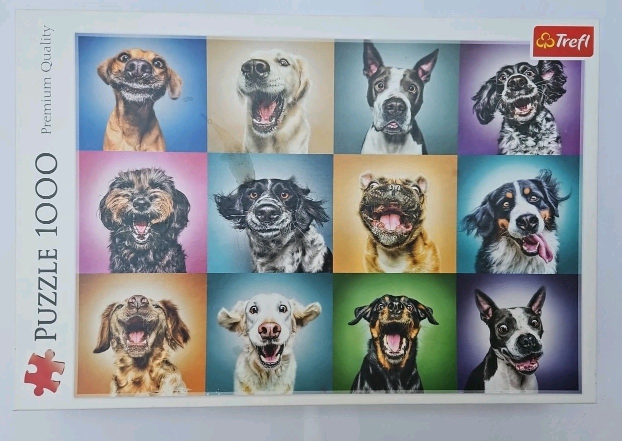 Trefl 1000 Piece Jigsaw Puzzle Funny Dog Animal Portraits