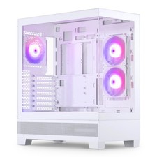 Phanteks XT View ATX Steel Tempered Glass PC Case - White
