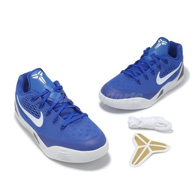 Nike Kobe IX 9 Low EM GS Game Royal Kids Youth Women Basketball