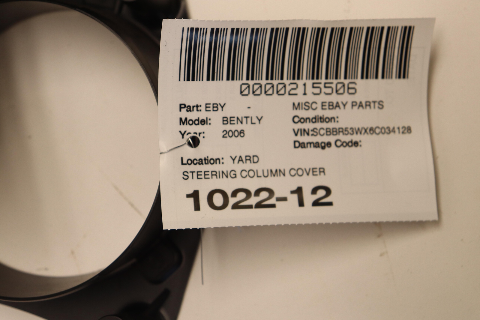 2006-2012 BENTLEY INSTRUMENT CLUSTER SPEEDOMETER BEZEL TRIM COVER OEM