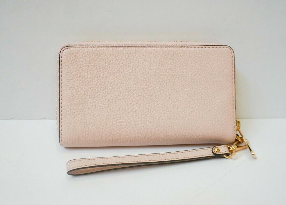 Michael Kors Jet Set Travel Large Phone Case Leather Wallet