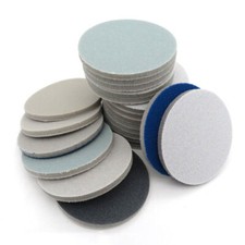 75mm Wet/Dry Foam Sanding Discs Hook Loop Sandpaper Polishing Pads 400-3000 Grit