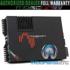 MOSCONI  ONE 130.4 AMP 4-CHANNEL 175W X 4 CLASS AB CAR AMPLIFIER MADE IN ITALY